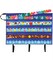 Carson Dellosa Bulletin Board Borders and Craft Storage Pocket Chart, 41" x 24.5" Classroom Decor Organizer, Teacher Supplies for Classroom and Office Organization